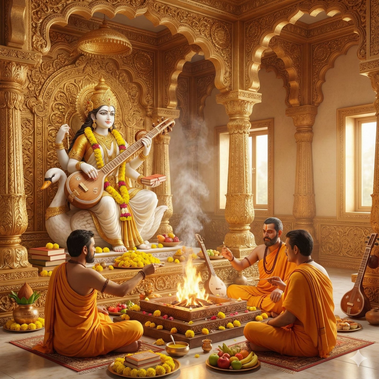 vasant-panchami-puja-261165857029519_l Shree Saraswati Archan - Image 1